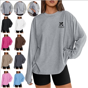 Womens Oversized Long Sleeve T Shirts